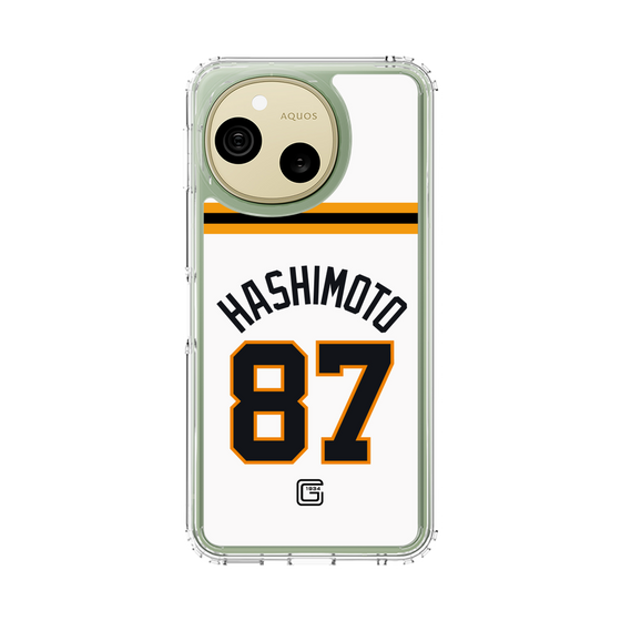 スリムプロテクションケース［ 読売ジャイアンツ - #87 HASHIMOTO - ホーム ］