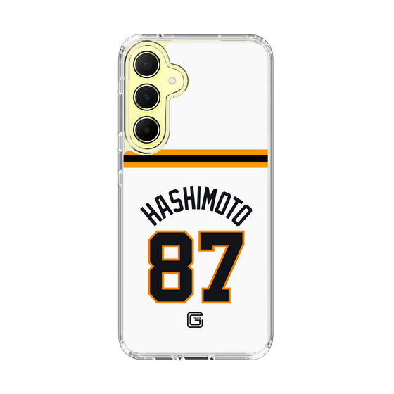 スリムプロテクションケース［ 読売ジャイアンツ - #87 HASHIMOTO - ホーム ］