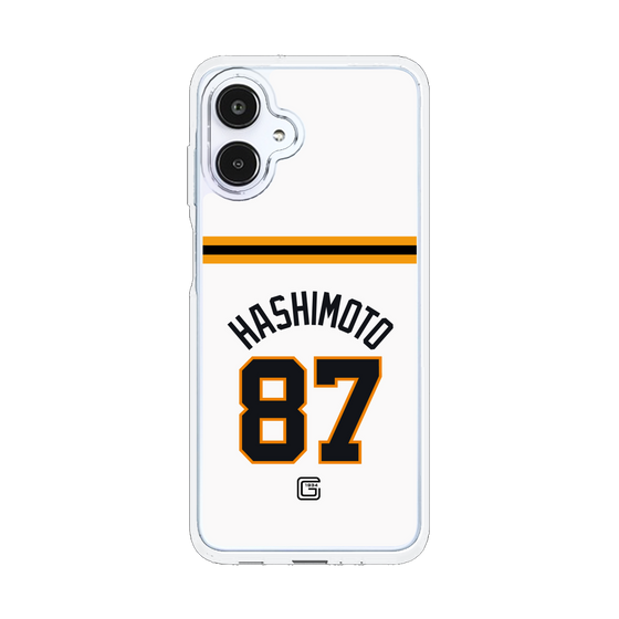 スリムプロテクションケース［ 読売ジャイアンツ - #87 HASHIMOTO - ホーム ］