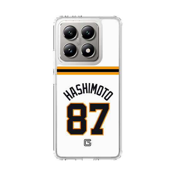 スリムプロテクションケース［ 読売ジャイアンツ - #87 HASHIMOTO - ホーム ］