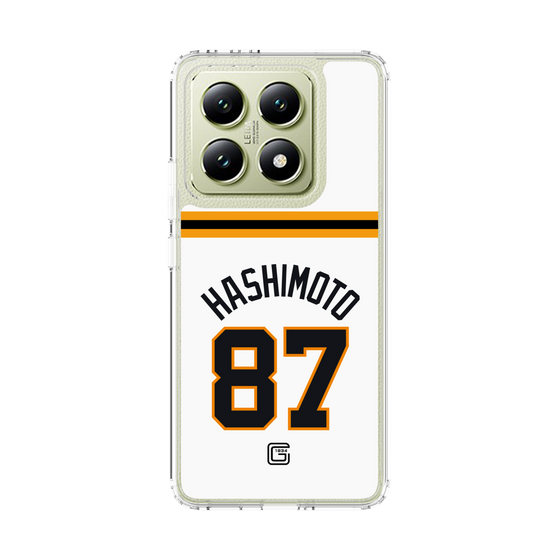 スリムプロテクションケース［ 読売ジャイアンツ - #87 HASHIMOTO - ホーム ］