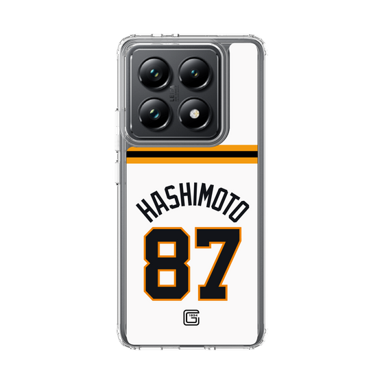 スリムプロテクションケース［ 読売ジャイアンツ - #87 HASHIMOTO - ホーム ］