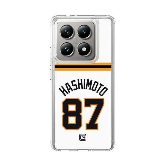 スリムプロテクションケース［ 読売ジャイアンツ - #87 HASHIMOTO - ホーム ］