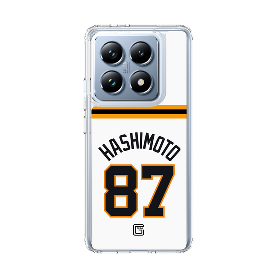 スリムプロテクションケース［ 読売ジャイアンツ - #87 HASHIMOTO - ホーム ］