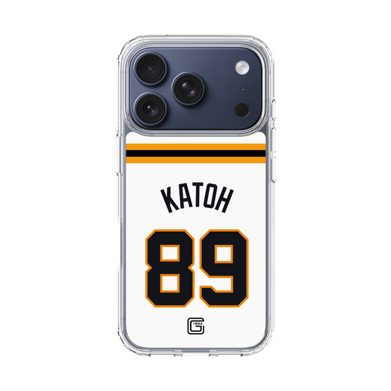 スリムプロテクションケース［ 読売ジャイアンツ - #89 KATOH - ホーム ］