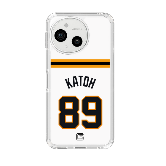 スリムプロテクションケース［ 読売ジャイアンツ - #89 KATOH - ホーム ］