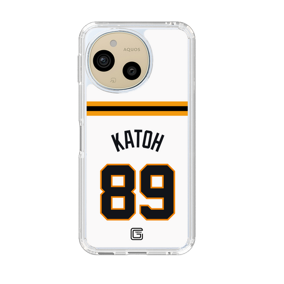 スリムプロテクションケース［ 読売ジャイアンツ - #89 KATOH - ホーム ］