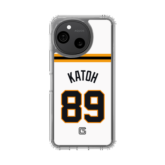 スリムプロテクションケース［ 読売ジャイアンツ - #89 KATOH - ホーム ］