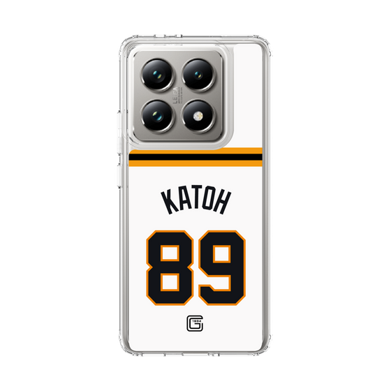 スリムプロテクションケース［ 読売ジャイアンツ - #89 KATOH - ホーム ］