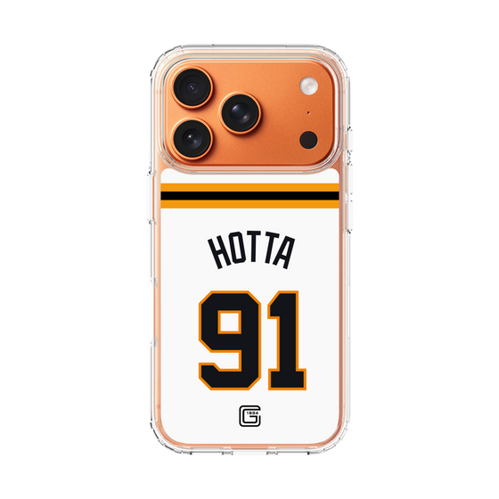 スリムプロテクションケース［ 読売ジャイアンツ - #91 HOTTA - ホーム ］