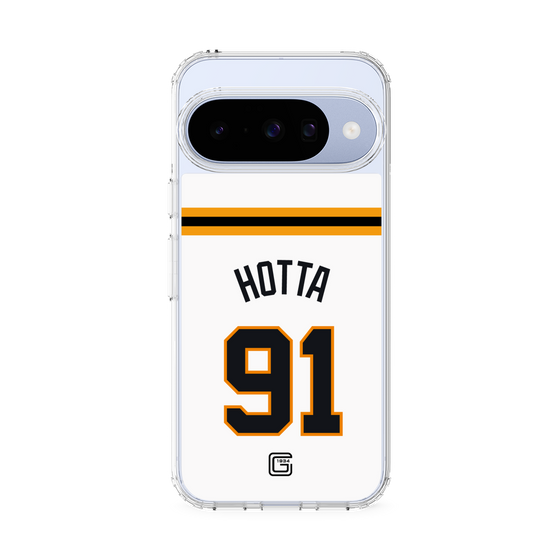 スリムプロテクションケース［ 読売ジャイアンツ - #91 HOTTA - ホーム ］