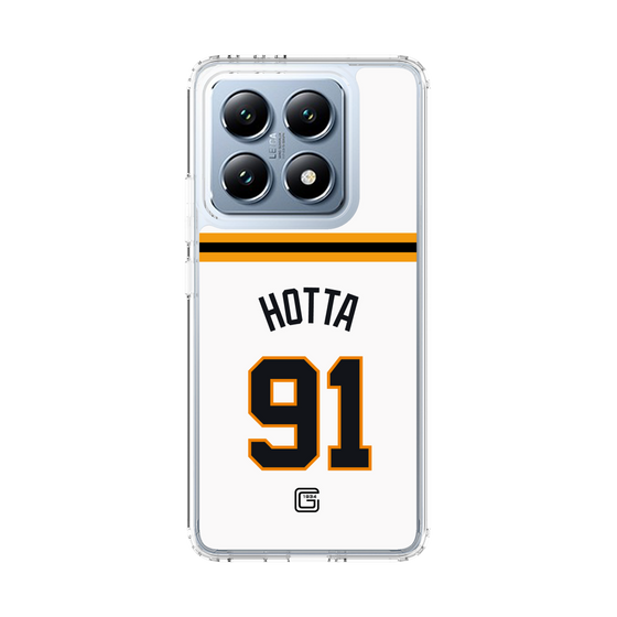 スリムプロテクションケース［ 読売ジャイアンツ - #91 HOTTA - ホーム ］