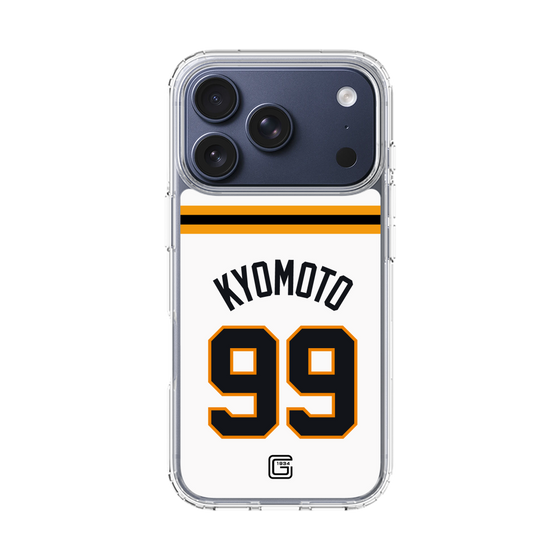 スリムプロテクションケース［ 読売ジャイアンツ - #99 KYOMOTO - ホーム ］