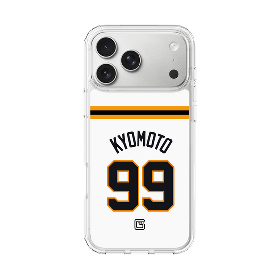 スリムプロテクションケース［ 読売ジャイアンツ - #99 KYOMOTO - ホーム ］