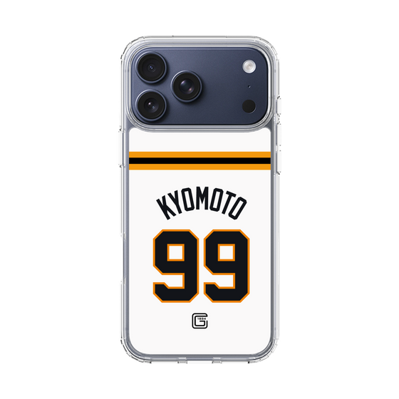 スリムプロテクションケース［ 読売ジャイアンツ - #99 KYOMOTO - ホーム ］