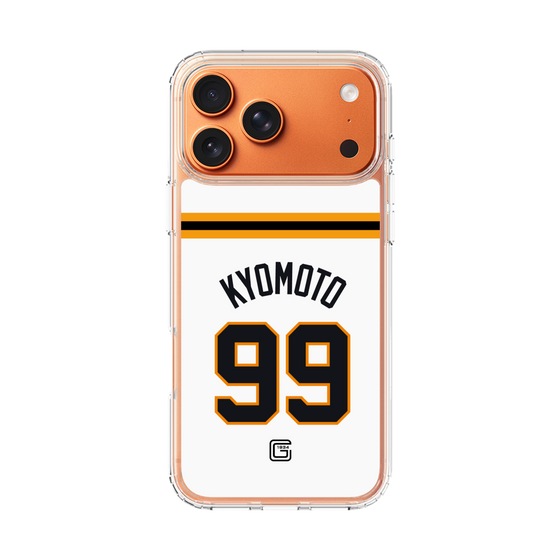スリムプロテクションケース［ 読売ジャイアンツ - #99 KYOMOTO - ホーム ］