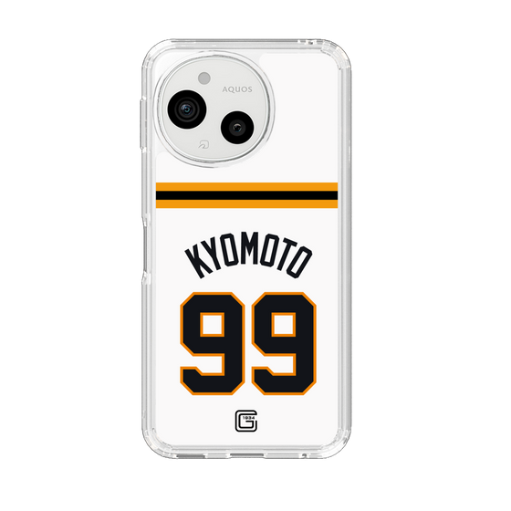スリムプロテクションケース［ 読売ジャイアンツ - #99 KYOMOTO - ホーム ］