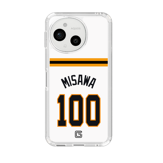 スリムプロテクションケース［ 読売ジャイアンツ - #100 MISAWA - ホーム ］