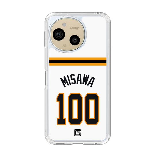 スリムプロテクションケース［ 読売ジャイアンツ - #100 MISAWA - ホーム ］