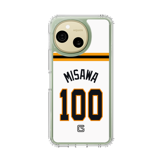 スリムプロテクションケース［ 読売ジャイアンツ - #100 MISAWA - ホーム ］
