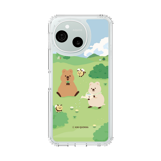 スリムプロテクションケース［ KiKiQUOKKA - グラスランド ］