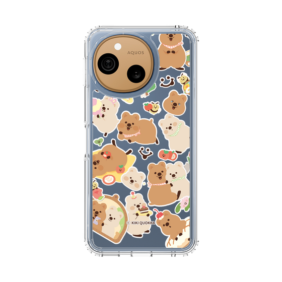 スリムプロテクションケース［ KiKiQUOKKA - ステッカー ］