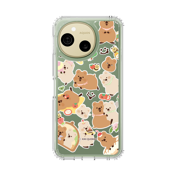 スリムプロテクションケース［ KiKiQUOKKA - ステッカー ］