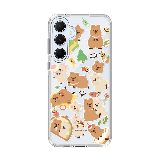 スリムプロテクションケース［ KiKiQUOKKA - ステッカー ］