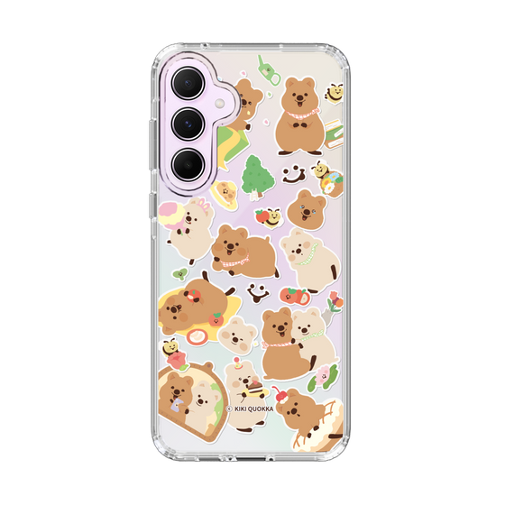スリムプロテクションケース［ KiKiQUOKKA - ステッカー ］