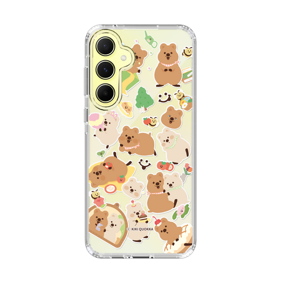 スリムプロテクションケース［ KiKiQUOKKA - ステッカー ］