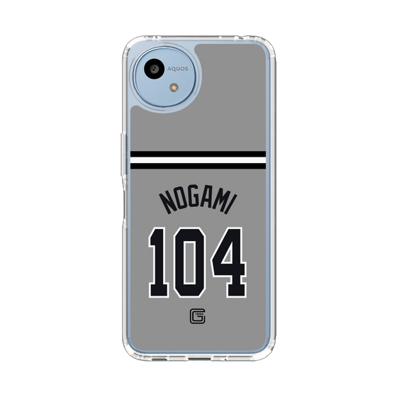 スリムプロテクションケース［ 読売ジャイアンツ - #104 NOGAMI - ビジター ］