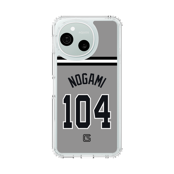 スリムプロテクションケース［ 読売ジャイアンツ - #104 NOGAMI - ビジター ］