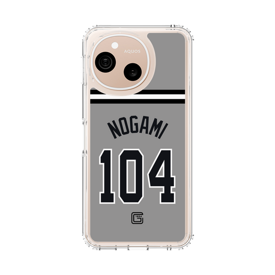 スリムプロテクションケース［ 読売ジャイアンツ - #104 NOGAMI - ビジター ］