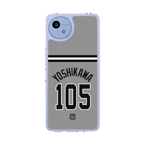 スリムプロテクションケース［ 読売ジャイアンツ - #105 YOSHIKAWA - ビジター ］