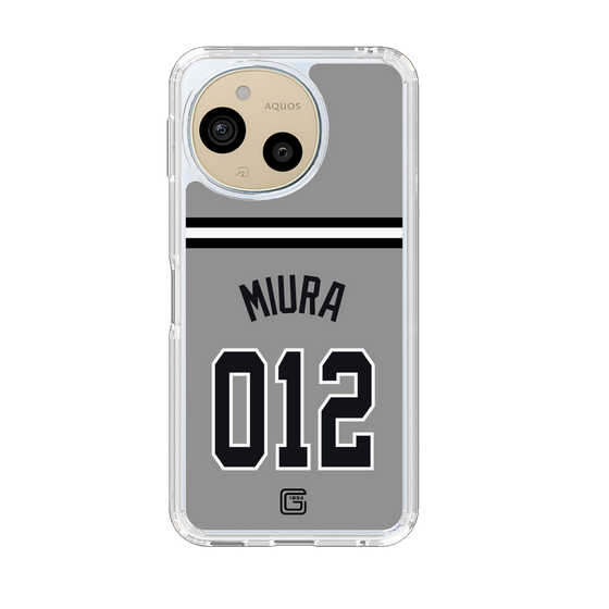 スリムプロテクションケース［ 読売ジャイアンツ - #012 MIURA - ビジター ］