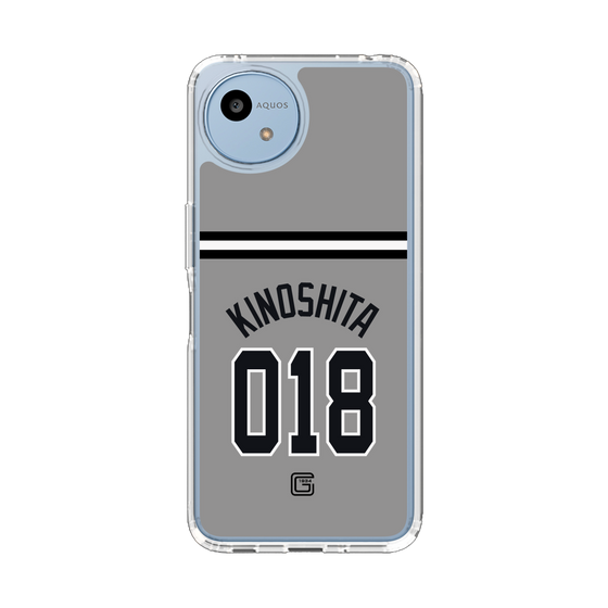 スリムプロテクションケース［ 読売ジャイアンツ - #018 KINOSHITA - ビジター ］