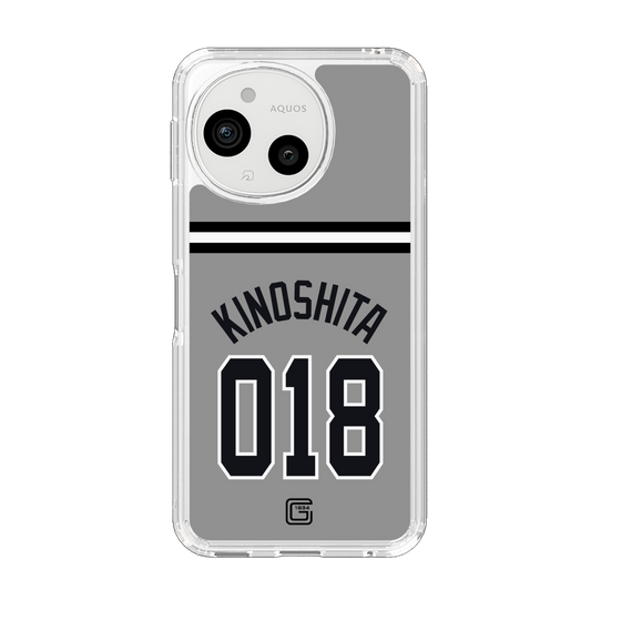 スリムプロテクションケース［ 読売ジャイアンツ - #018 KINOSHITA - ビジター ］