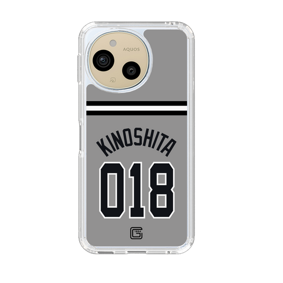 スリムプロテクションケース［ 読売ジャイアンツ - #018 KINOSHITA - ビジター ］