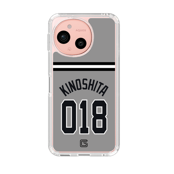 スリムプロテクションケース［ 読売ジャイアンツ - #018 KINOSHITA - ビジター ］