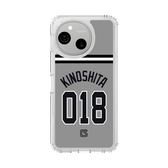 スリムプロテクションケース［ 読売ジャイアンツ - #018 KINOSHITA - ビジター ］