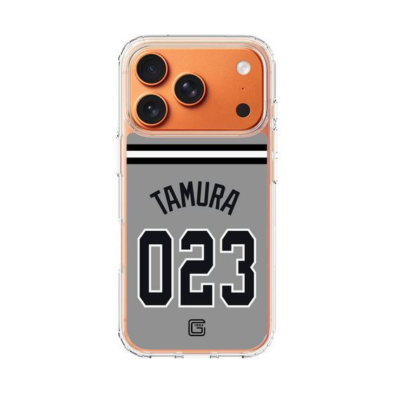 スリムプロテクションケース［ 読売ジャイアンツ - #023 TAMURA - ビジター ］