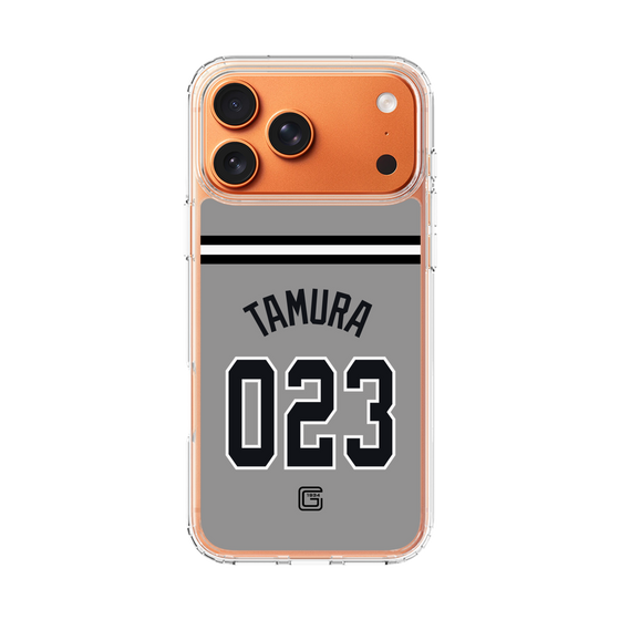 スリムプロテクションケース［ 読売ジャイアンツ - #023 TAMURA - ビジター ］