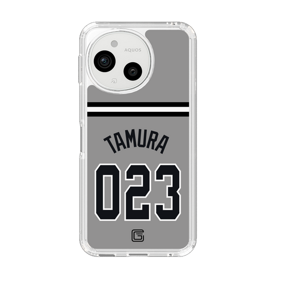 スリムプロテクションケース［ 読売ジャイアンツ - #023 TAMURA - ビジター ］