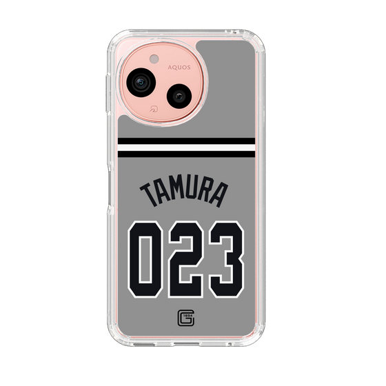 スリムプロテクションケース［ 読売ジャイアンツ - #023 TAMURA - ビジター ］