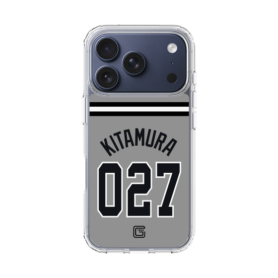 スリムプロテクションケース［ 読売ジャイアンツ - #027 KITAMURA - ビジター ］