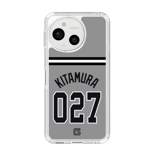 スリムプロテクションケース［ 読売ジャイアンツ - #027 KITAMURA - ビジター ］