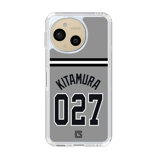 スリムプロテクションケース［ 読売ジャイアンツ - #027 KITAMURA - ビジター ］