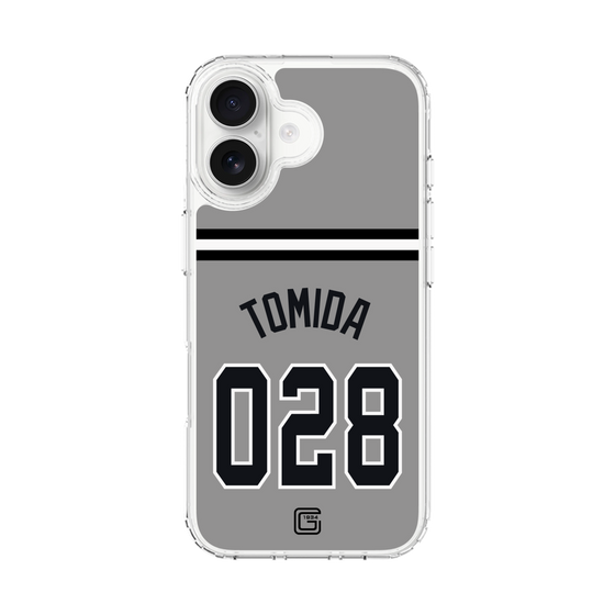 スリムプロテクションケース［ 読売ジャイアンツ - #028 TOMIDA - ビジター ］