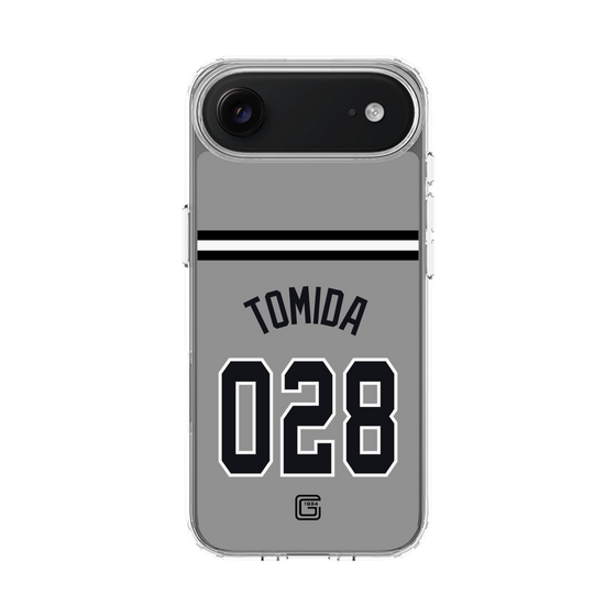 スリムプロテクションケース［ 読売ジャイアンツ - #028 TOMIDA - ビジター ］