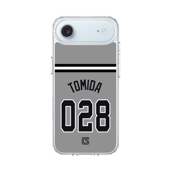スリムプロテクションケース［ 読売ジャイアンツ - #028 TOMIDA - ビジター ］